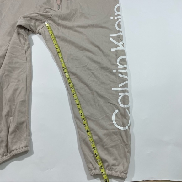 New Calvin Klein Performance Logo Sweatpants Size 3X Natural - Picture 4 of 6